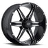 MKW Offroad  M89 Satin Black Machined