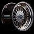 JNC 004 Chrome w/ Gold Rivets