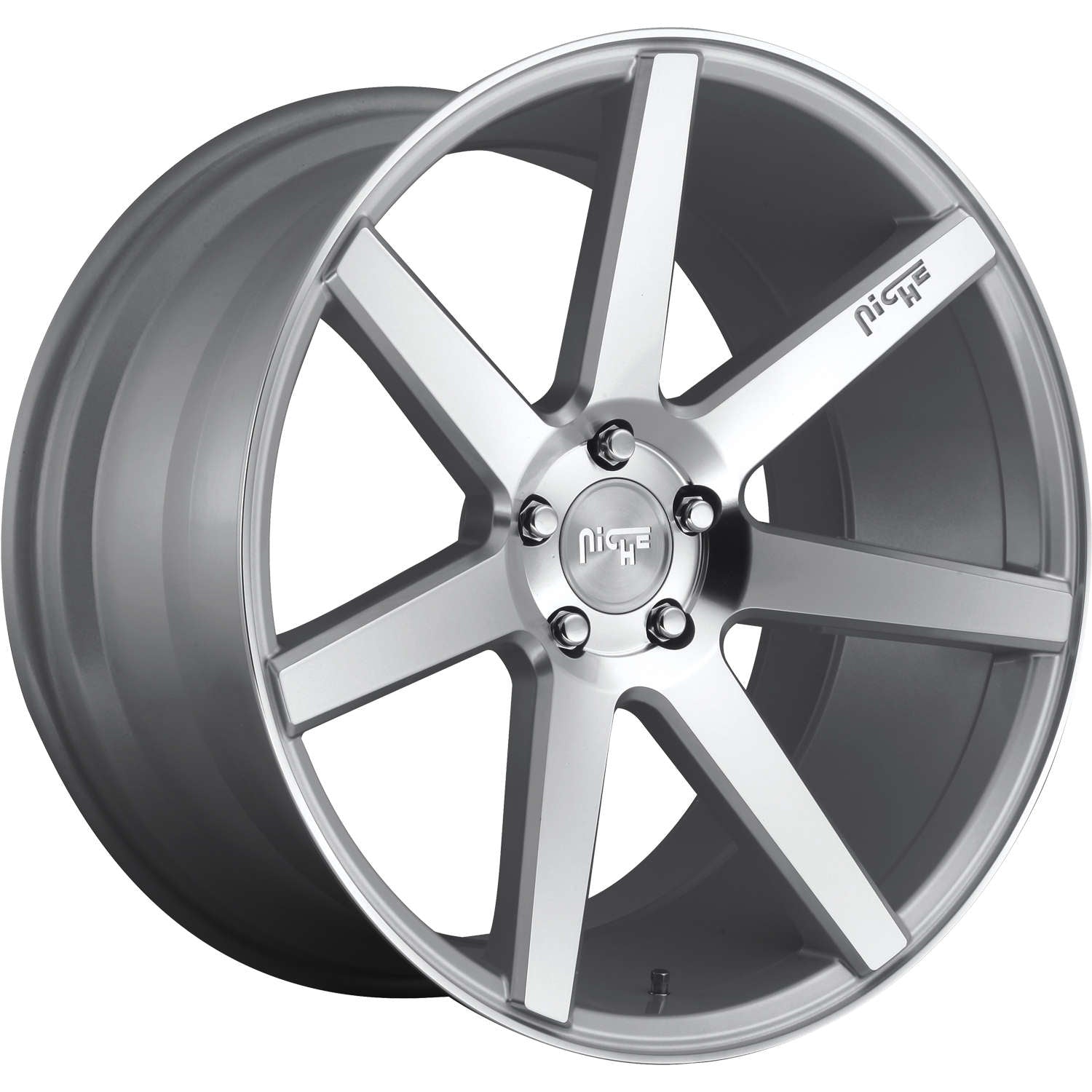 Niche Verona Gloss Silver Machined