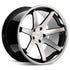 Ferrada FR1 Machine Black w/ Chrome Lip