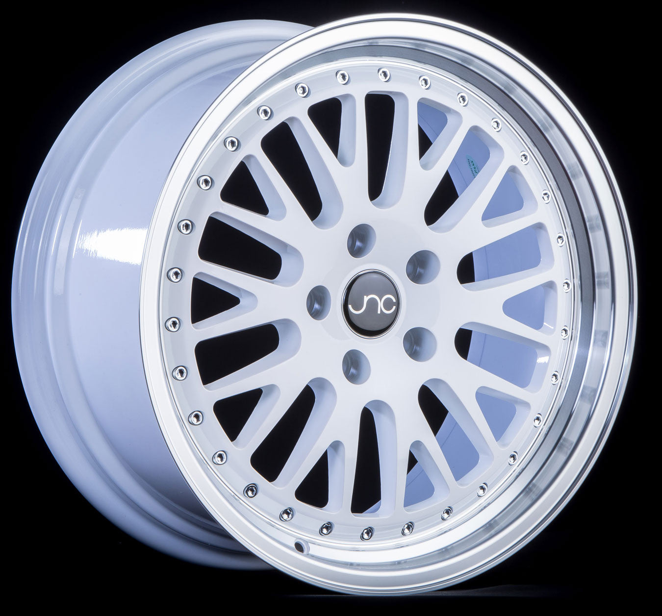 JNC 001 White Machined Face