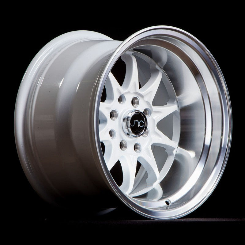 JNC 003 White w/ Machined Lip