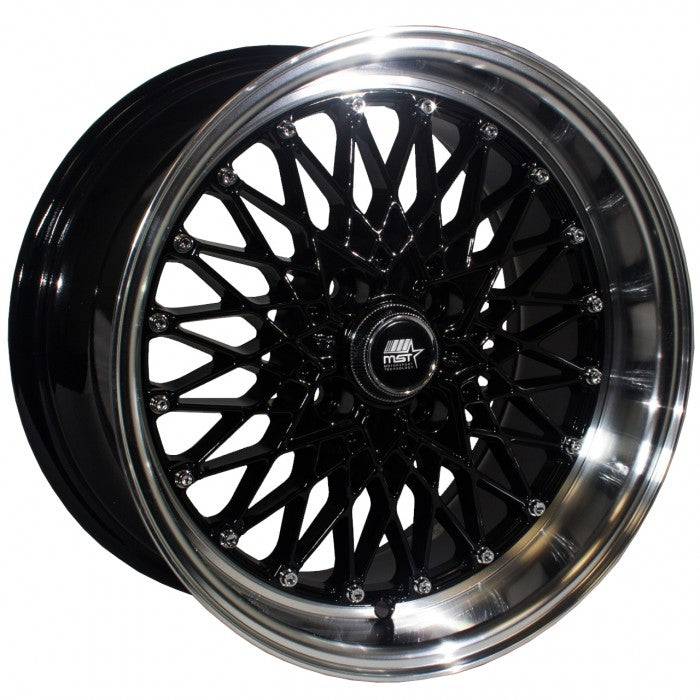 MST MT16 Black w/Machined Lip