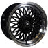 MST MT16 Black w/Machined Lip