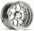 Aodhan DS01 Vacuum Chrome w/ Gold Rivets