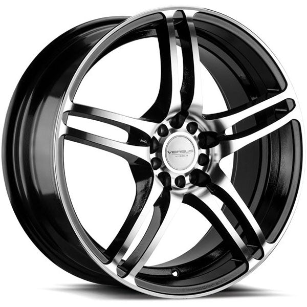 Versus VS454 Black w/ Machined Face