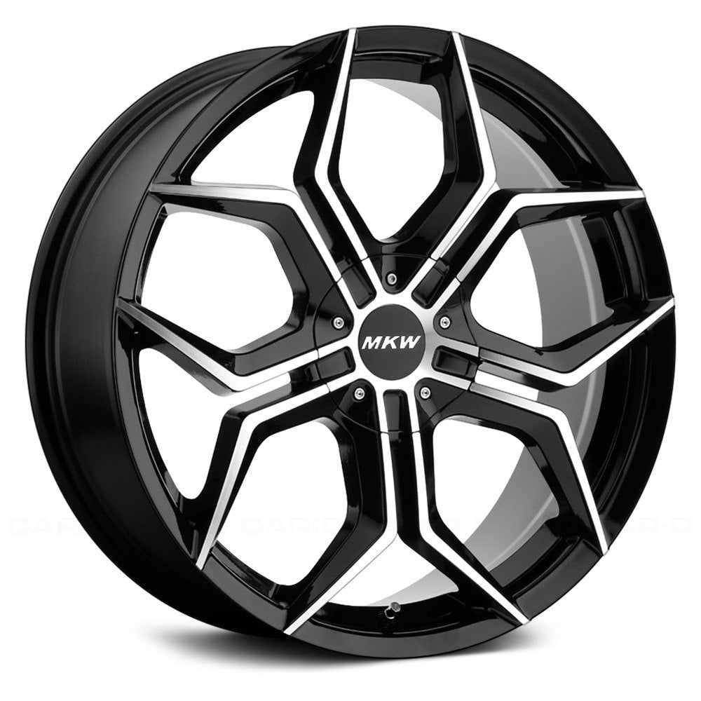 MKW M121 Gloss Black Machined
