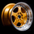 JNC 010 Gold w/ Machined Lip