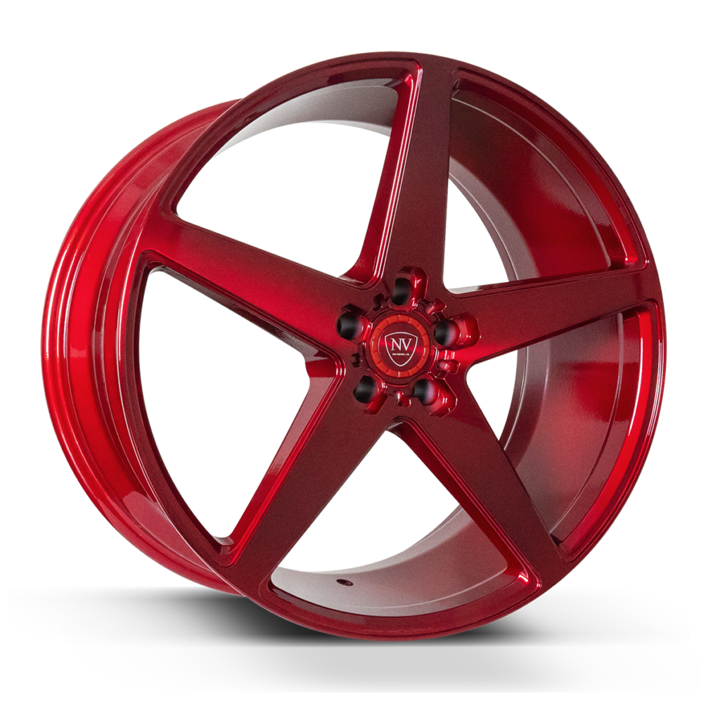 NV Wheels NVV Brushed Red