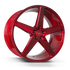 NV Wheels NVV Brushed Red