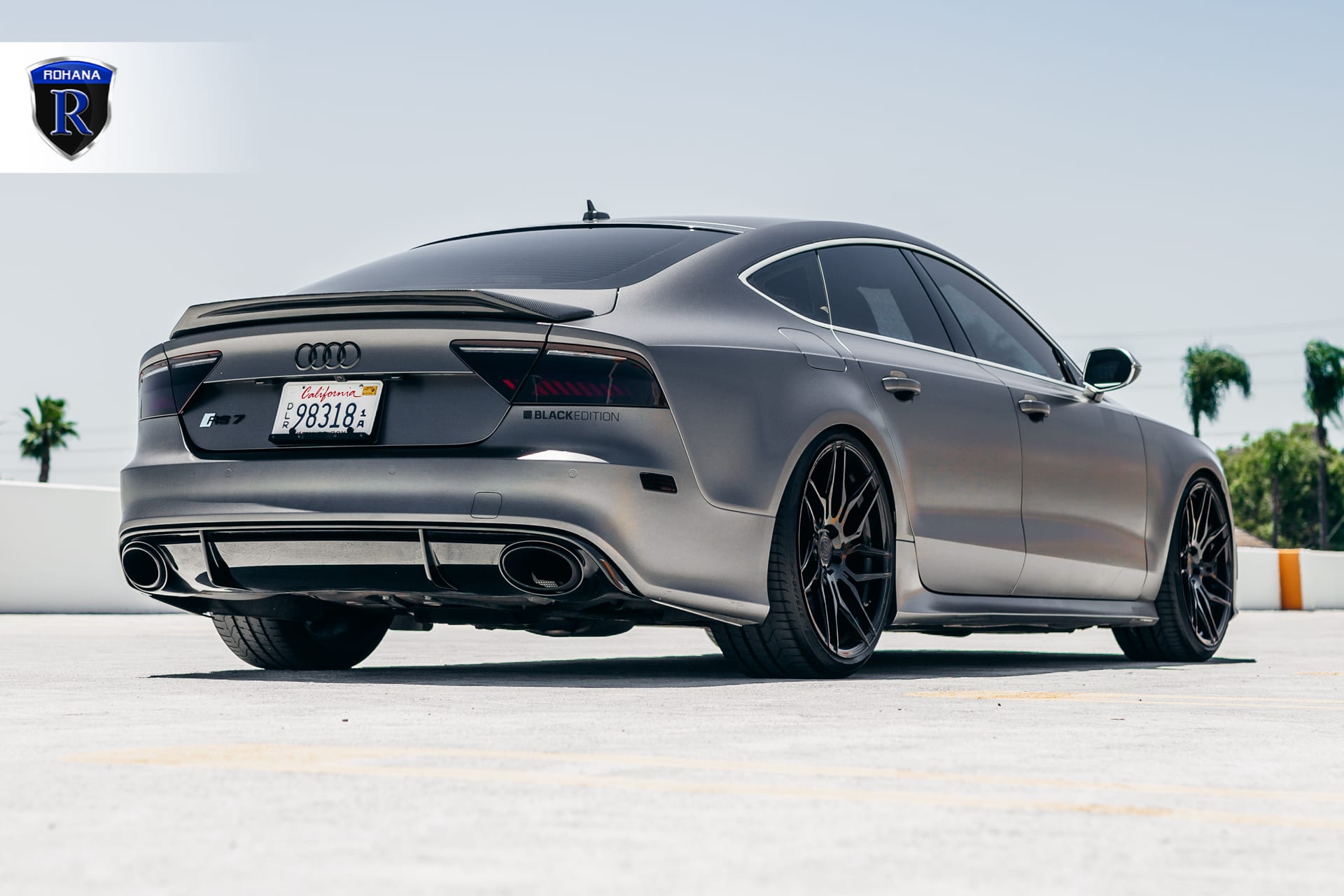 Rohana RFX7 Gloss Black Audi RS7 