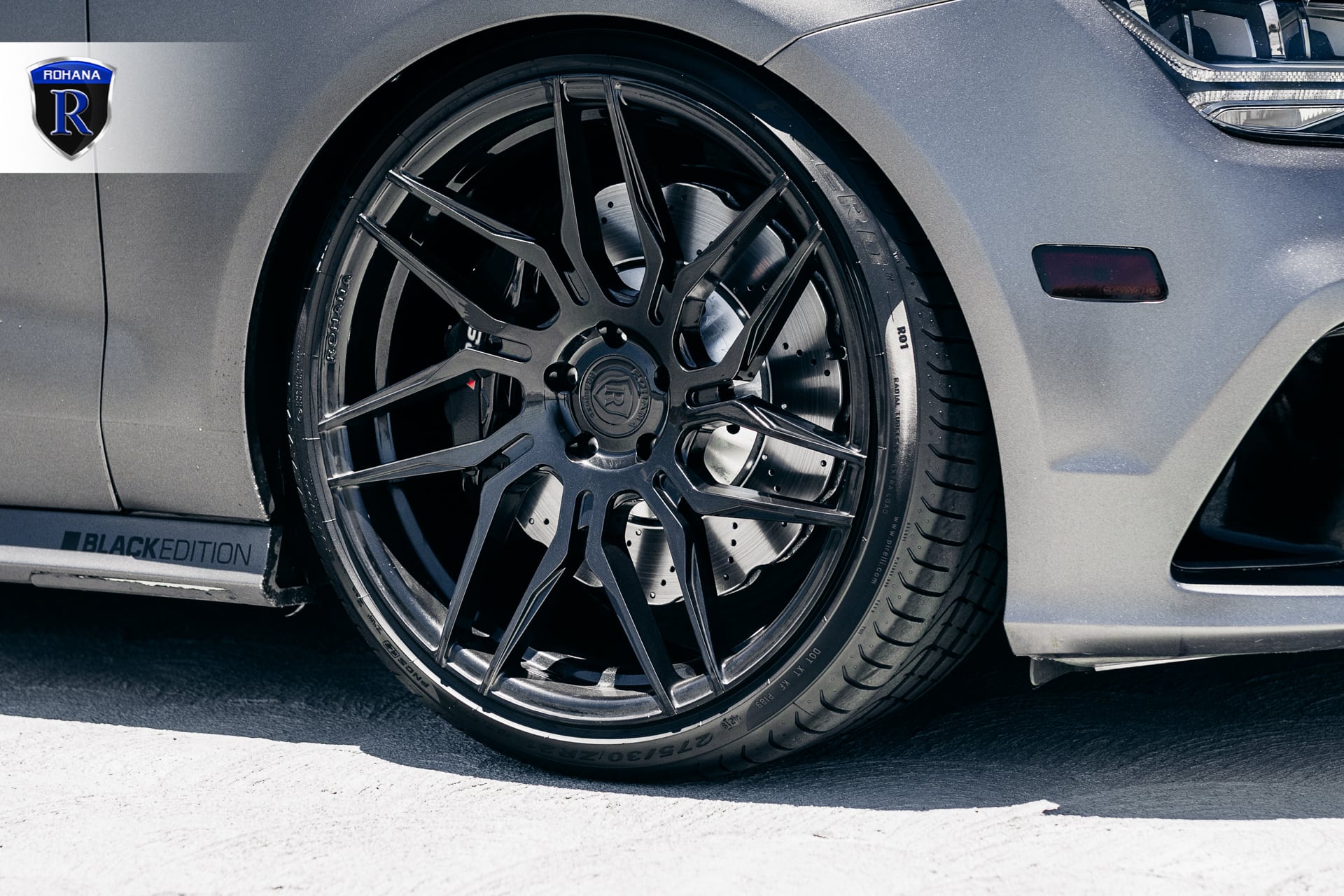 Rohana RFX7 Gloss Black Audi RS7 