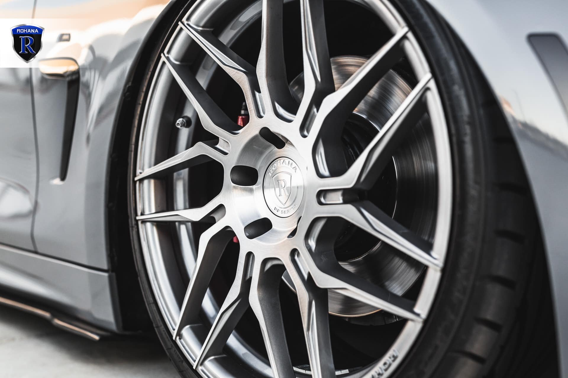 Rohana RFX7 BMW 4 Series Brushed Titanium 