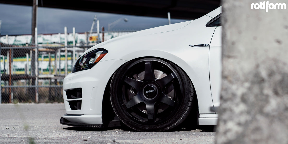 Rotiform R113 SIX Matte Black-Volkswagen Golf R