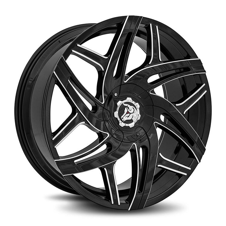 Diablo Hurricane Gloss Black Machine Face