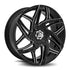 Diablo Hurricane Gloss Black Machine Face