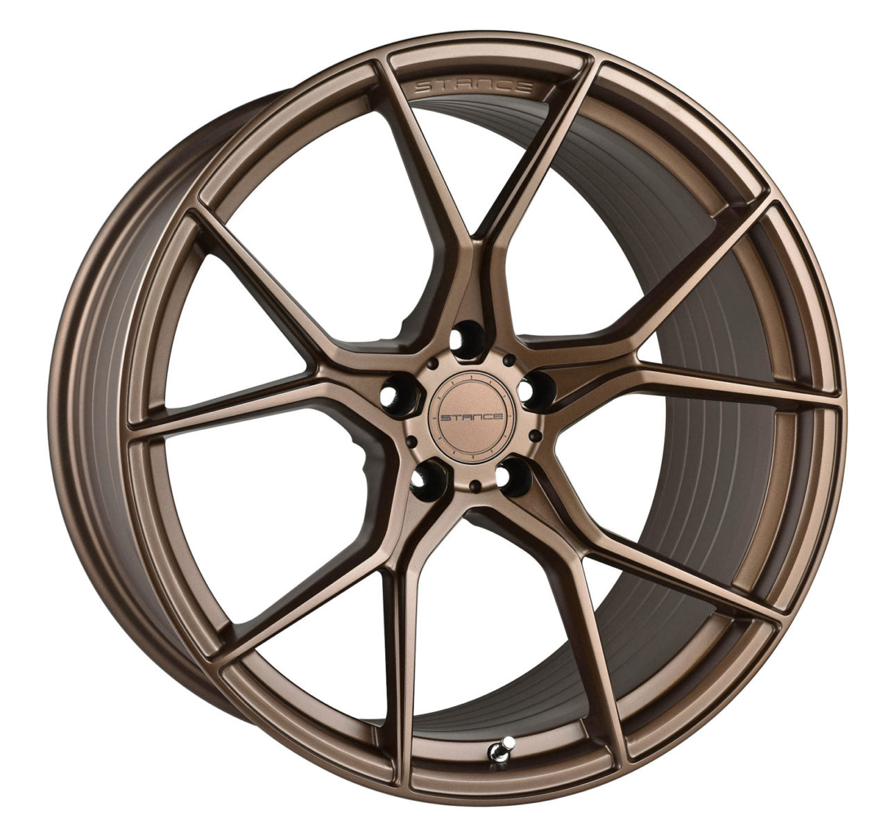 Stance SF07 Brushed Dual Bronze C8 Corvette (19x8.5/20x11 Setup) Full Set