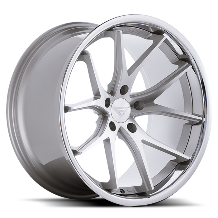 Ferrada FR2 Machine Silver w/ Chrome Lip