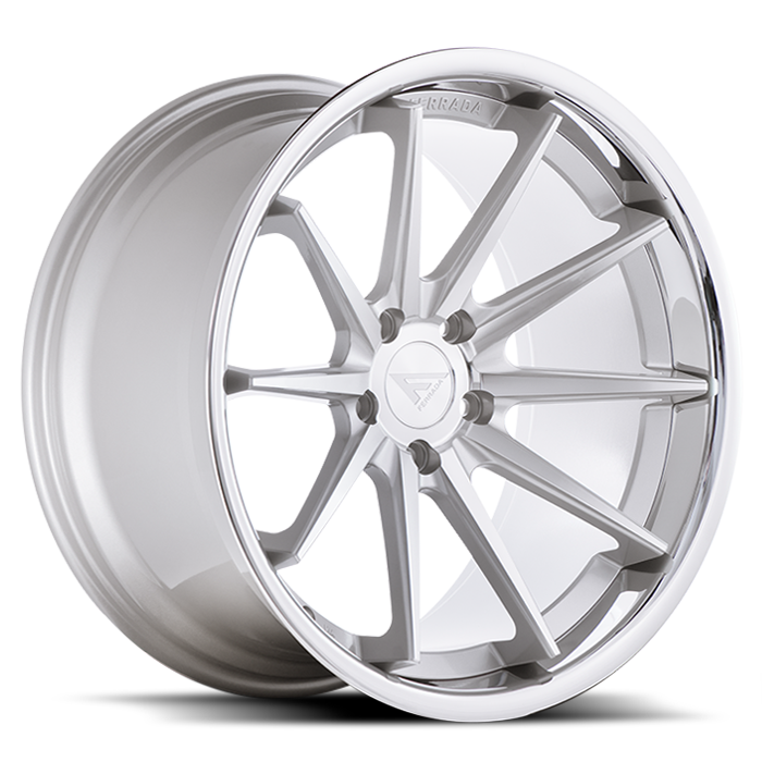 Ferrada FR4 Machine Silver W/Chrome Lip