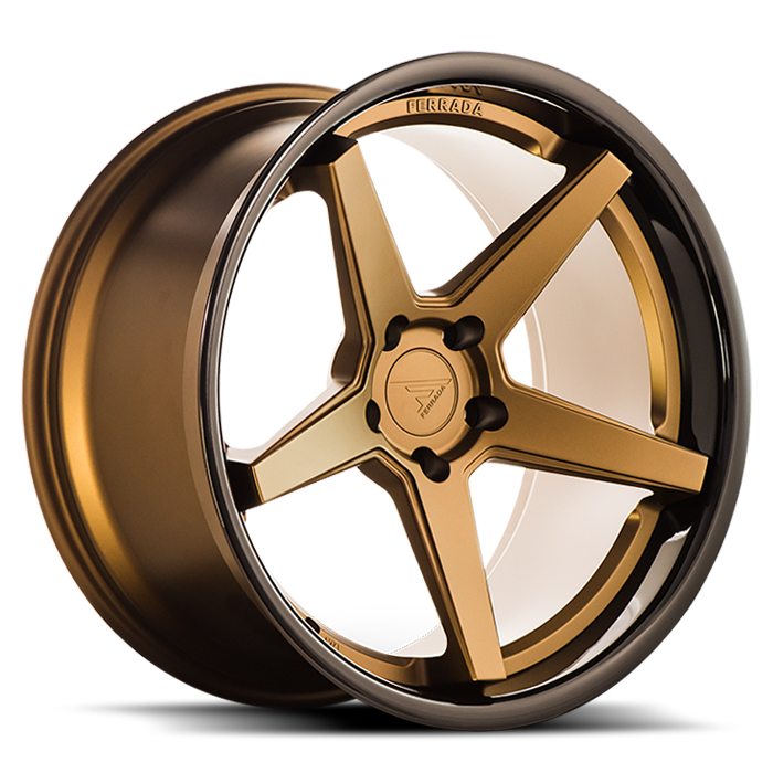 Ferrada FR3 Matte Bronze w/ Gloss Black Lip
