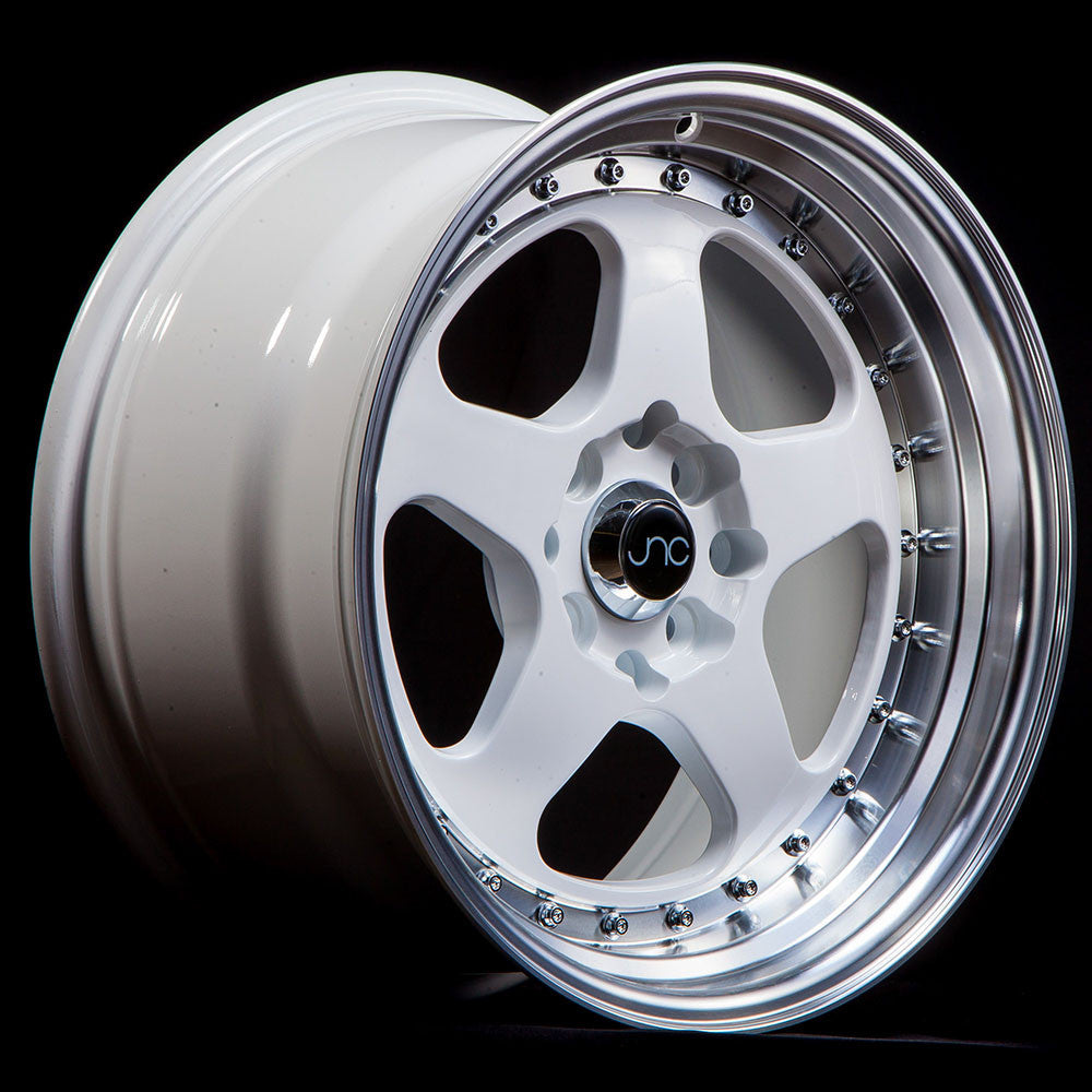 JNC 010 White w/ Machined Lip