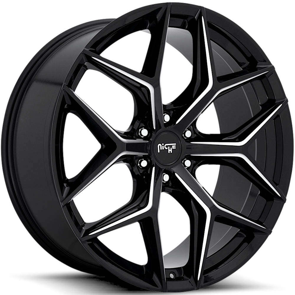 Niche Vice SUV Gloss Black Milled