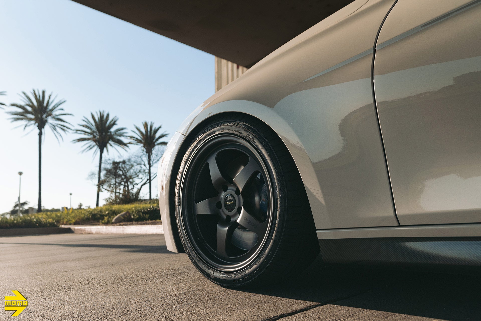 BMW 340i - Momo Etna  Satin Black