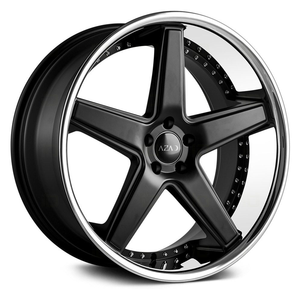 Azad AZ008 Black w/ SS Lip