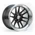 Cosmis Racing XT206R Black w/ Machined Lip