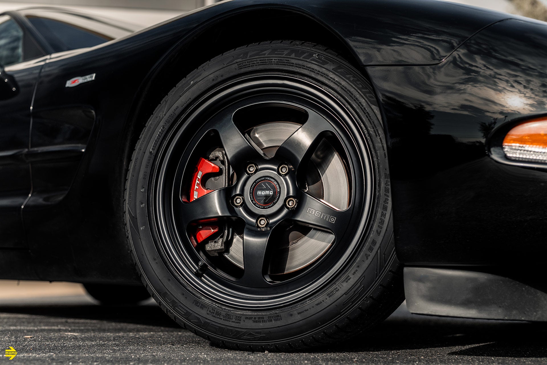 Mazda FD RX7 - Momo Etna Satin Black