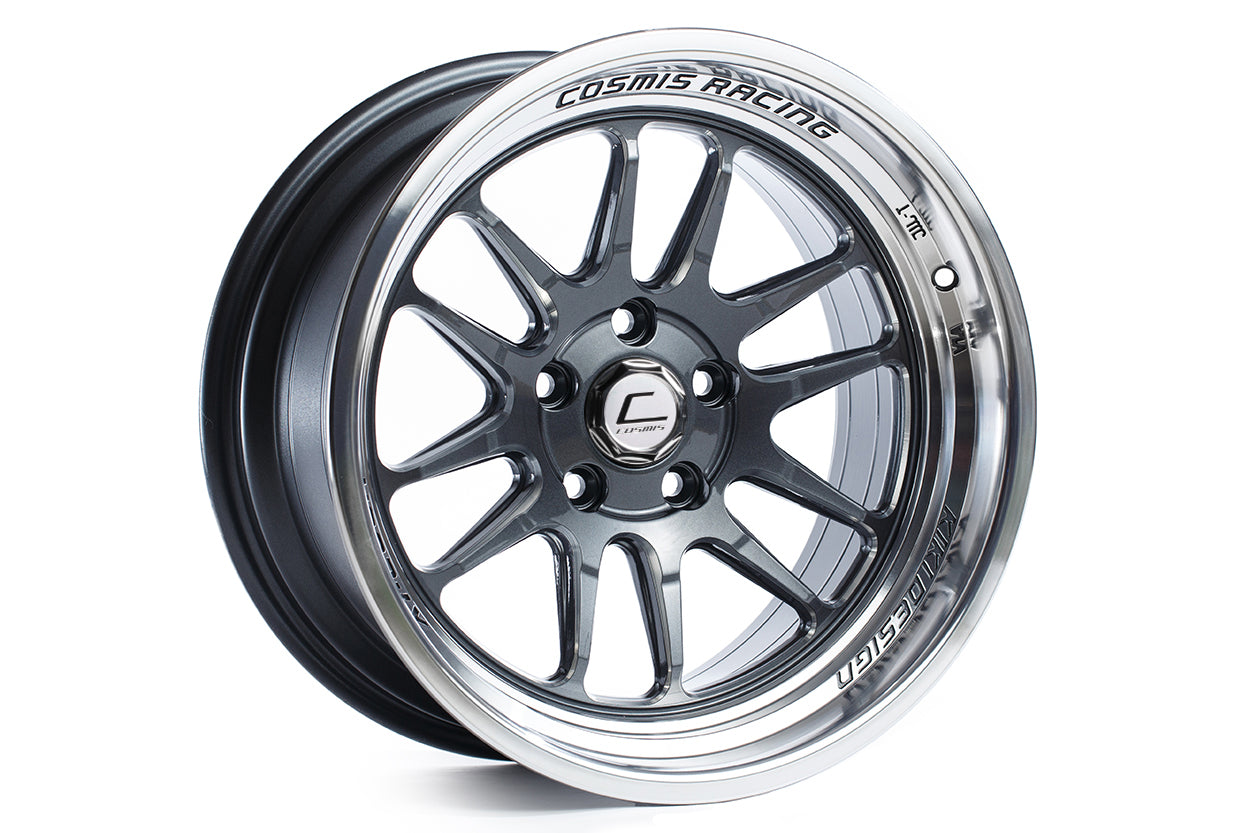 Cosmis Racing XT206R Gunmetal w/ Machined Lip
