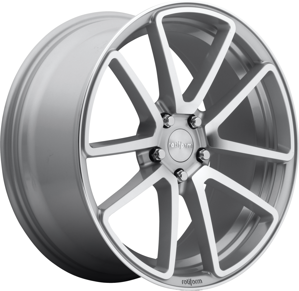 Rotiform R120 Gloss Silver Machined 