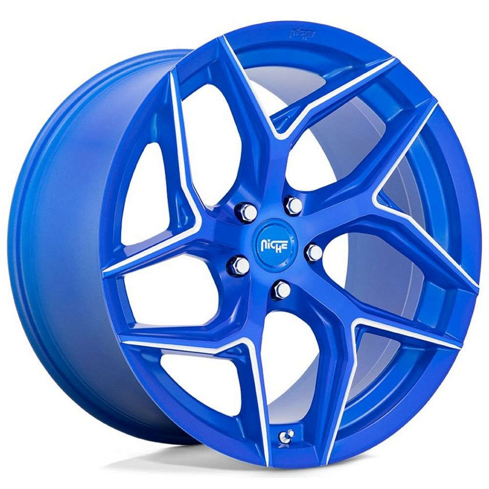 Niche Torsion Anodized Blue Milled