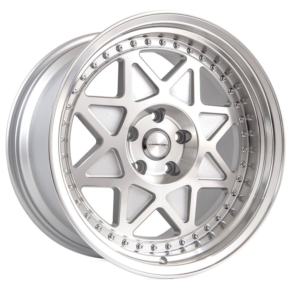 Varrstoen MK5 Gloss Silver w/ Machined Face & Lip