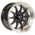 MST MT11 Black w/ Machine Lip