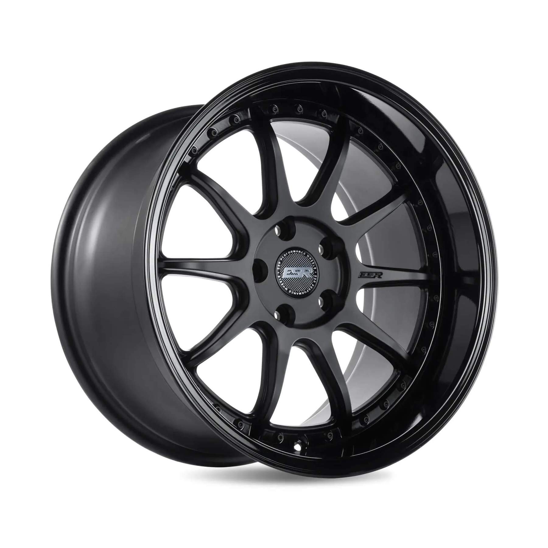 ESR CS12 Matte Black w/ Gloss Black Lip