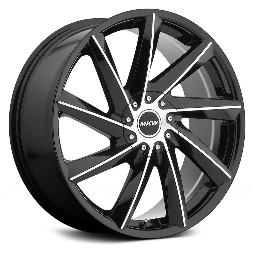 MKW M115 Gloss Black Machined