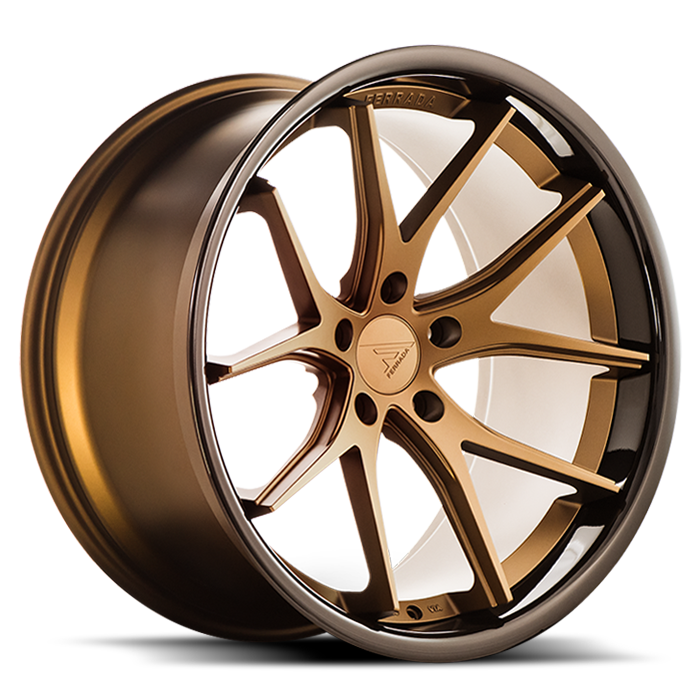 Ferrada FR2 Matte Bronze w/ Gloss Black Lip