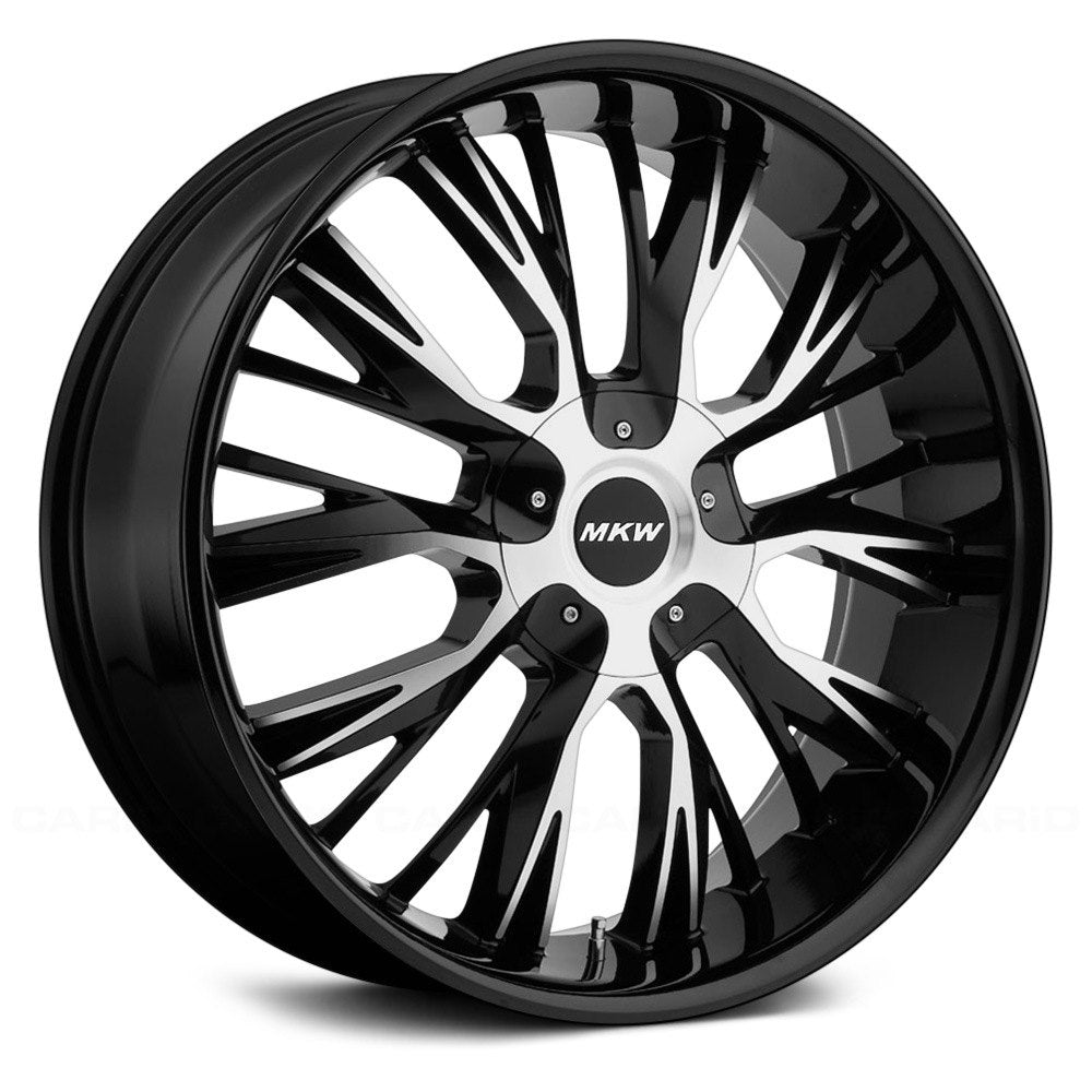 MKW M122 Gloss Black Machined