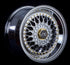 JNC 004 Hyper Black w/ Gold Rivets