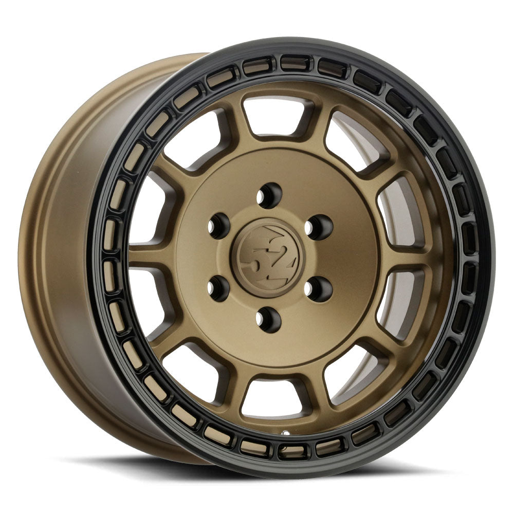 Fifteen52 TRAVERSE HD Block Bronze (Matte Bronze/Satin Black Ring)