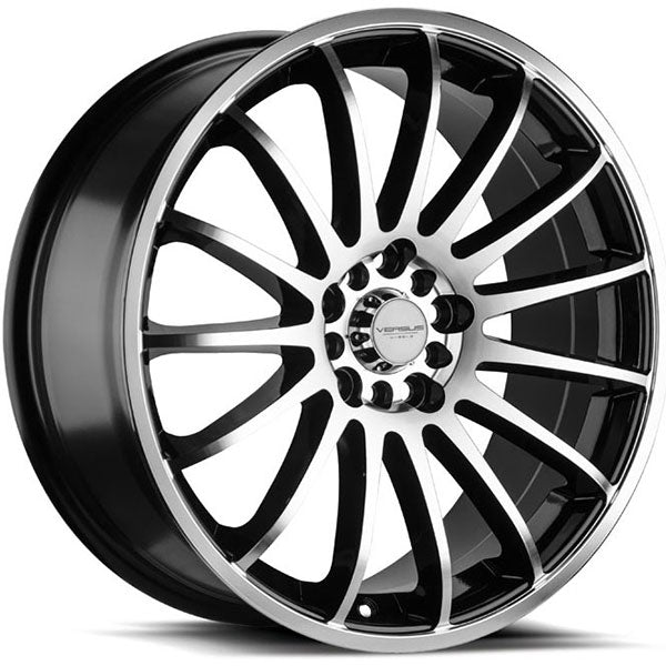 Versus VS162 Black w/ Machined Face
