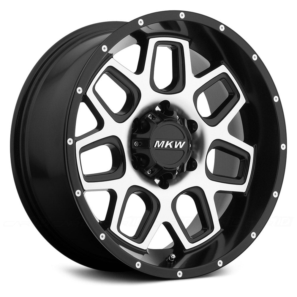 MKW Offroad  M92 Satin Black Machined