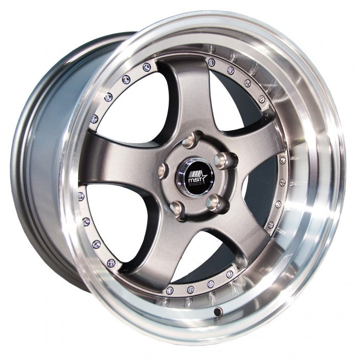 MST MT07 Gunmetal w/ Machined Lip