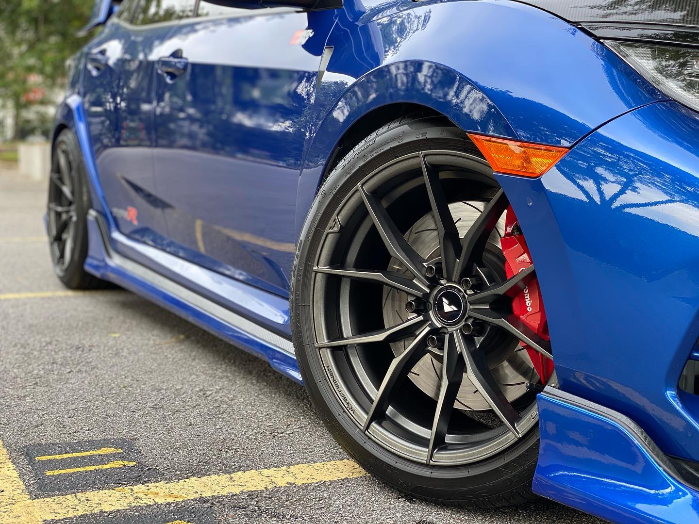 Vorsteiner V-FF 108 (Carbon Graphite) Honda Civic Type R 