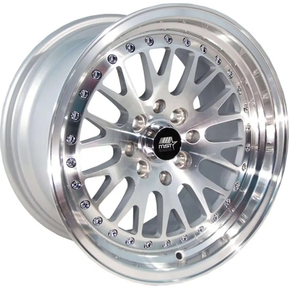 MST MT10 Silver Machine Face