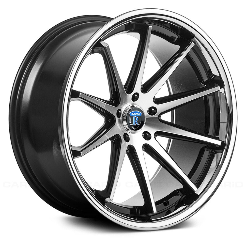 Rohana RC10 Machine Black/Chrome