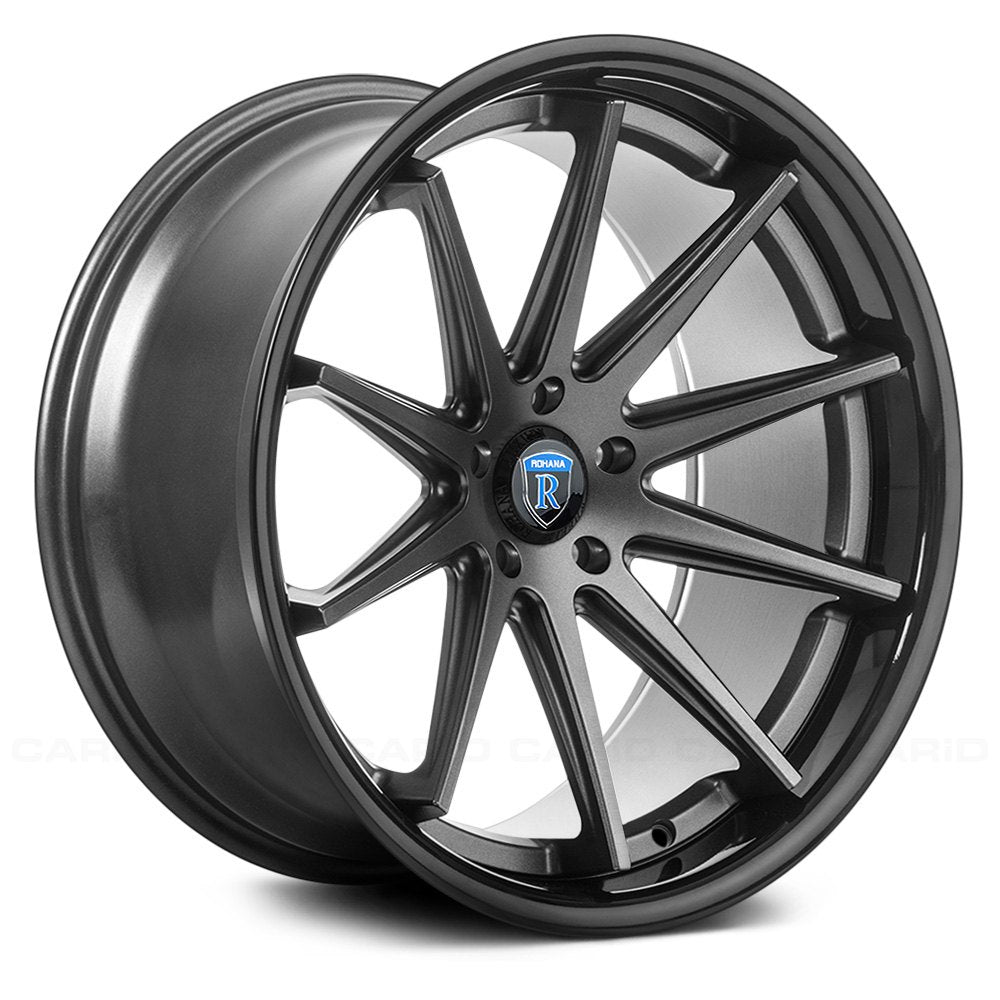 Rohana RC10 Matte Graphite/Gloss Black Lip