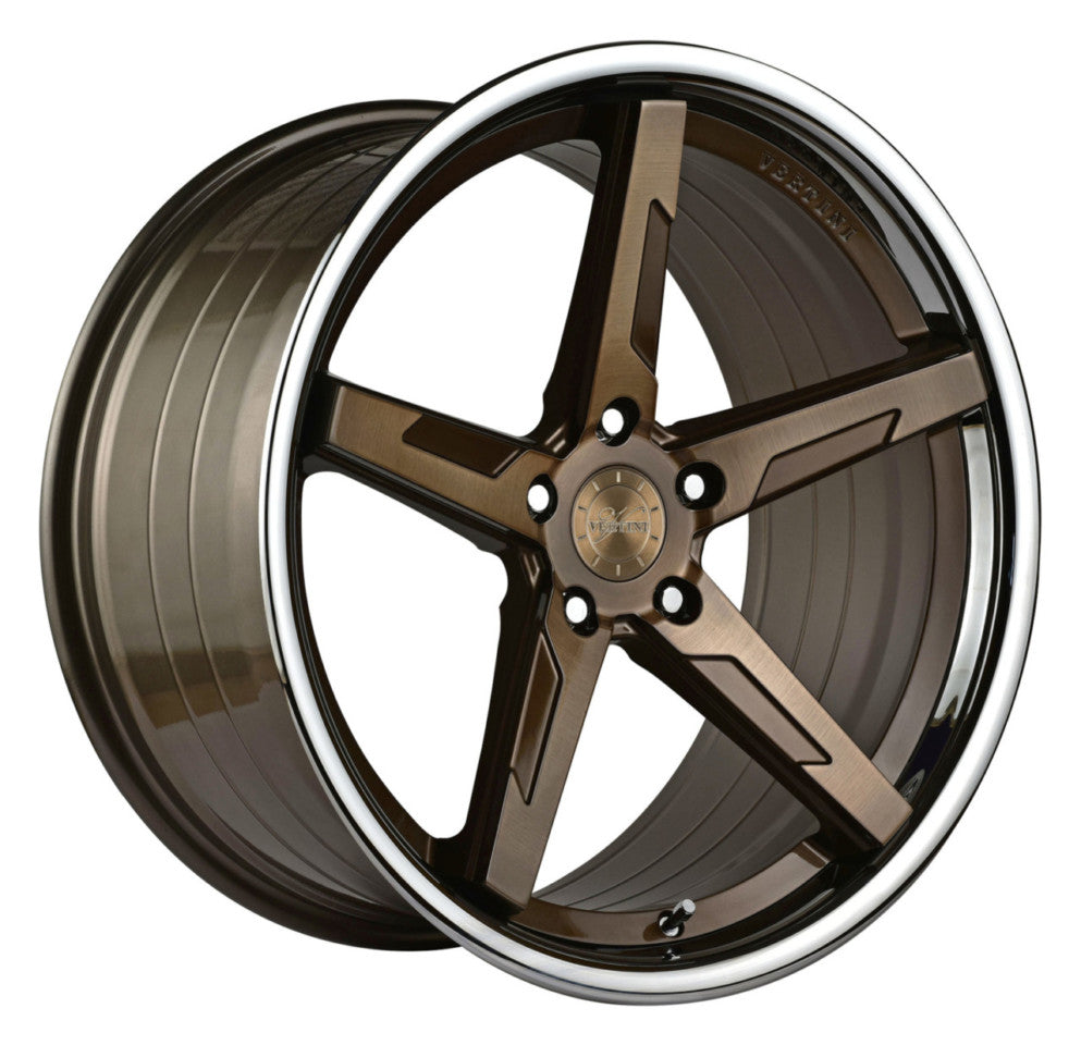 Vertini RFS1.7 Brushed Dual Bronze W/Chrome Lip