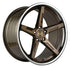 Vertini RFS1.7 Brushed Dual Bronze W/Chrome Lip